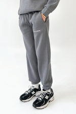 Mini studio leisure steel grey essential embroidered joggers